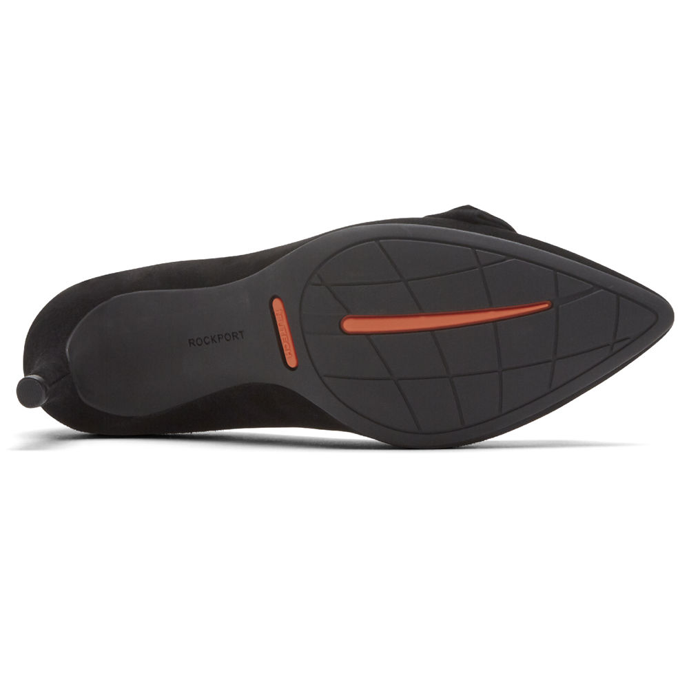 Rockport Klackar Skor Dam Svarta - Total Motion 75Mm Bow - OIXBN4928